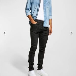 PURPLE BRAND Black jeans (no rips)